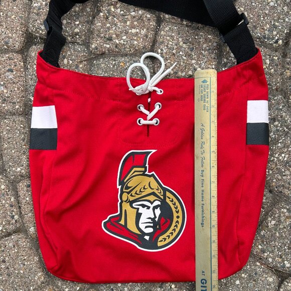 Ottawa Senators NHL  Hockey Red Home Jersey Bag Pro-FAN-Ity by Little Earth - Picture 7 of 12